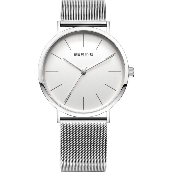 BERING Time Classic Collection Stainless-Steel 13436-000 White Dial Womens