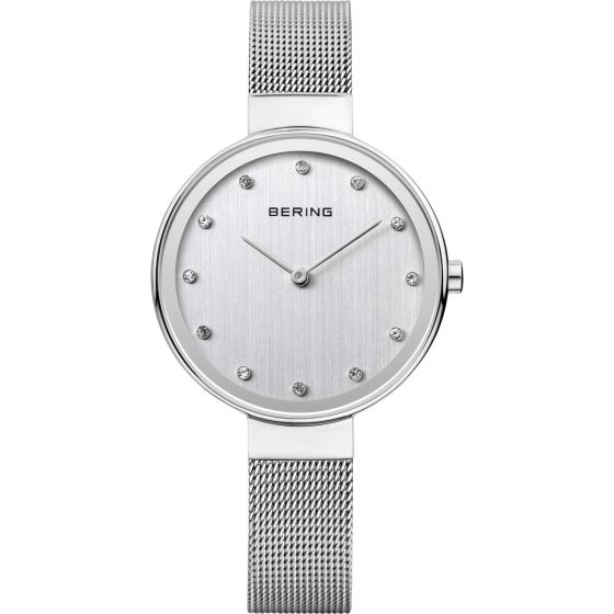 BERING Time 12034-000 Womens Classic Collection Watch with Mesh Band.
