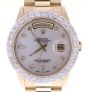 Rolex Day-Date 36 Yellow-gold 18038 White Dial Mens 36-mm Automatic self-wind Sapphire crystal. Swiss Made Wrist Watch