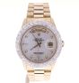 Rolex Day-Date 36 Yellow-gold 18038 White Dial Mens 36-mm Automatic self-wind Sapphire crystal. Swiss Made Wrist Watch
