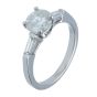 1.47 ct. t.w.t Diamond Three-stone Ring in 18k White Gold
