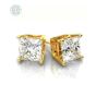 2.56 Ct. T.W. Diamond Studs In 14 Karat Yellow Gold
