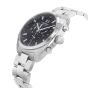 Movado Men's 606476 Datron Quartz Chronograph Stainless-Steel Black Dial Watch