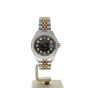 Rolex Datejust 26 Stainless-steel 6917 Black Dial Women's 26-mm Automatic-self-wind Sapphire crystal. Swiss Made Wrist Watch