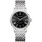 Hamilton Valiant Stainless-steel H39515134 Black Dial Mens 40-mm Automatic self-wind Sapphire crystal. Swiss Made Wrist Watch