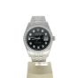 Rolex Datejust 36 Stainless-steel Black Dial Men's 36-mm Automatic Watch - 1601