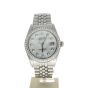 Rolex Datejust 36 Stainless-steel MOP Dial Men's 36-mm Automatic-self-wind Sapphire crystal. Swiss Made Wrist Watch - 1601