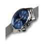 BOSS Men's Jet Quartz Stainless Steel and Mesh Bracelet Casual Watch, Color: Silver (Model: 1513441)