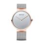 BERING Time | Women's Slim Watch 14539-060 | 39MM Case | Classic Collection | Stainless Steel Strap | Scratch-Resistant Sapphire Crystal | Minimalistic - Designed in Denmark