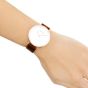 BERING Time | Women's Slim Watch 14839-564 | 39MM Case | Classic Collection | Calfskin Leather Strap | Scratch-Resistant Sapphire Crystal | Minimalistic - Designed in Denmark