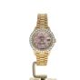 Rolex Date Just 26 Yellow-gold 69178 Mother-of-Pearl Dial Womens 26-mm Automatic self-wind Sapphire crystal. Swiss Made Wristwatch