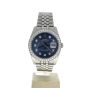 Rolex Date Just 36 Stainless-steel 116200 Blue Dial Men's 36-mm Automatic self-wind Sapphire crystal. Swiss Made Wristwatch