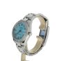 Rolex Date Just 31 Stainless-steel 178240 Blue Dial Womens 31-mm Automatic self-wind Sapphire crystal. Swiss Made Wristwatch