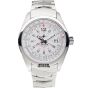 Abingdon Amelia Cloud White GMT Pilot Watch with Stainless Steel Bracelet AM-CW-SSB