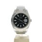 Rolex Date Just II Stainless-steel 116334 Black Dial Men's 41-mm Automatic self-wind Sapphire crystal. Swiss Made Wristwatch
