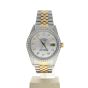 Rolex DateJust 36 Stainless-steel 16013 Mother-of-Pearl Dial Men's 36-mm Automatic self-wind Sapphire crystal. Swiss Made Wristwatch
