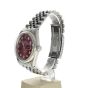 Rolex DateJust 36 Stainless-steel 1601 Red Dial Men's 36-mm Automatic self-wind Sapphire crystal. Swiss Made Wristwatch