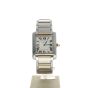 Cartier Tank Francaise Stainless-steel 2301 White Dial Womens 30-mm Automatic self-wind Sapphire crystal. Swiss Made Wristwatch