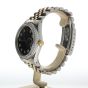 Rolex Date 34 Stainless-steel 15053 Black Dial Womens 34-mm Automatic self-wind Sapphire crystal. Swiss Made Wrist Watch