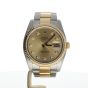 2014 Rolex DateJust 36 Stainless-steel 116233 Champagne Dial Mens 36-mm Automatic self-wind Sapphire crystal. Swiss Made Wrist Watch