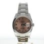 Rolex Date Just 36 Stainless-steel 116200 Brown Dial Men's 36-mm Automatic self-wind Sapphire crystal. Swiss Made Wristwatch