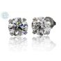 Studs-1, Diamond 14k White Gold EGLUS - 205877