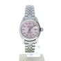 Rolex DateJust 26 Stainless-steel 6917 Pink Dial Womens 26-mm Automatic self-wind Sapphire crystal. Swiss Made Wrist Watch