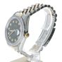 Rolex DateJust 36 Stainless-steel 16233 Green Dial Mens 36-mm Automatic self-wind Sapphire crystal. Swiss Made Wrist Watch