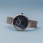 BERING Women Analog Quartz Max Ren? Collection Watch with Stainless Steel Strap and Sapphire Crystal 15531-077, Grey, Bracelet
