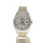 Rolex DateJust 36 Stainless-steel Mother-of-Pearl Dial Mens 36-mm Automatic self-wind Sapphire crystal. Swiss Made Wrist Watch - 16013