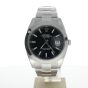 Rolex DateJust 41 Stainless-steel 126300 Black Dial Mens 41-mm Automatic self-wind Sapphire crystal. Swiss Made Wrist Watch