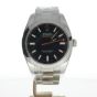 Rolex Milgauss Stainless-steel 116400 Black Dial Mens 40-mm Automatic self-wind Sapphire crystal. Swiss Made Wrist Watch