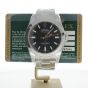 Rolex Milgauss Stainless-steel 116400 Black Dial Mens 40-mm Automatic self-wind Sapphire crystal. Swiss Made Wrist Watch