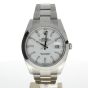 Rolex DateJust 41 Stainless-steel 126300 White Dial Mens 41-mm Automatic self-wind Sapphire crystal. Swiss Made Wrist Watch