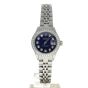 Rolex Date Just 26 Stainless-steel 6924 Blue Dial Women 26-mm Automatic-self-wind Sapphire crystal. Swiss Made Wristwatch