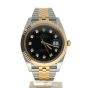Rolex DateJust II Stainless-steel 126303 Black Dial Mens 41-mm Automatic self-wind Sapphire crystal. Swiss Made Wrist Watch