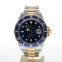 Rolex Submariner Stainless steel 16613 Blue Dial Mens 40-mm Automatic - Sapphire crystal. Swiss Made Wrist Watch
