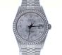 Rolex DateJust 36 Stainless-steel 1601 White Dial Mens 36-mm Automatic self-wind Sapphire crystal. Swiss Made WristWatch
