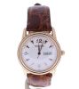 18K Tourneau Men's 38 Millimeters Beige Dial Wrist Watch