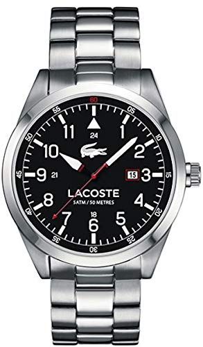 Lacoste Watches 2010776 Mens Montreal Silver Steel Watch