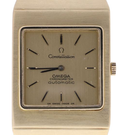 Omega Constellation Steel-and-18k-gold 351.8294 Champagne Dial Mens 31-mm Automa