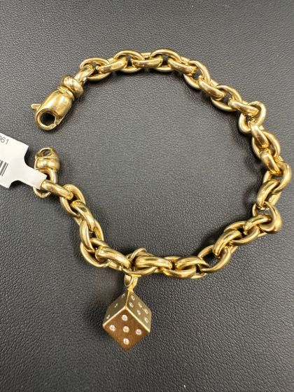 0.02 CT Bracelets 18k Yellow Gold - 205061