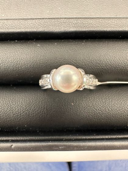 Rings-Pavé , 14k White Gold-205063