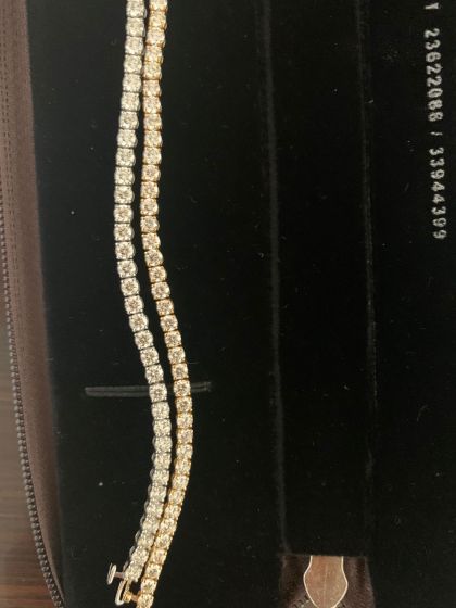 Bracelets-Tennis, Diamond 14k White Gold-205513