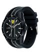 Ferrari Red Rev Stainless-steel 830495 Black Dial Mens 44-mm Quartz Mineral crystal.  Wrist Watch