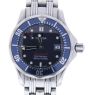 Omega Seamaster Stainless-steel 222480 Blue Dial Womens 28-mm Quartz Sapphire cr