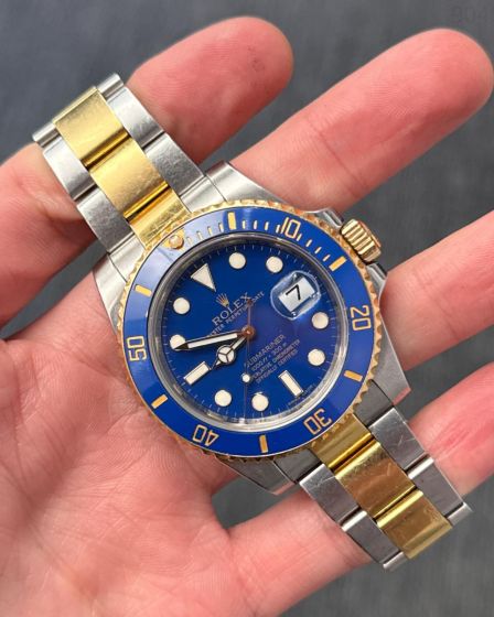 Rolex Submariner Stainless-steel 116613 Blue Dial Men's 41-mm Automatic self-wind Sapphire crystal. Swiss Made Wrist Watch