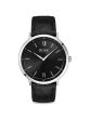 Hugo Boss Essential Stainless-steel 1513647 Black Dial Mens 40-mm Quartz Mineral crystal.  Wrist Watch