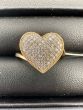 Diamond Pavé Ring in 14k Yellow Gold-205013