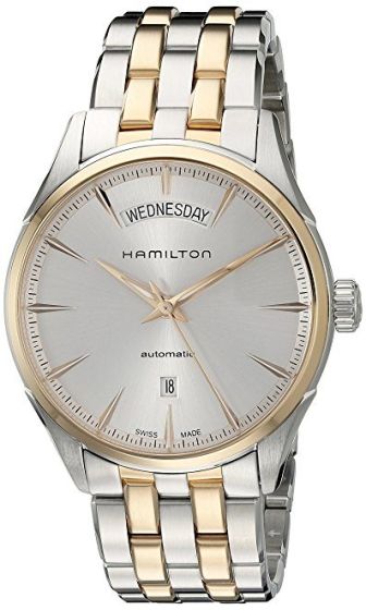 Hamilton Men's H42525251 Jazz master Analog Display Swiss Automatic Two Tone Watch